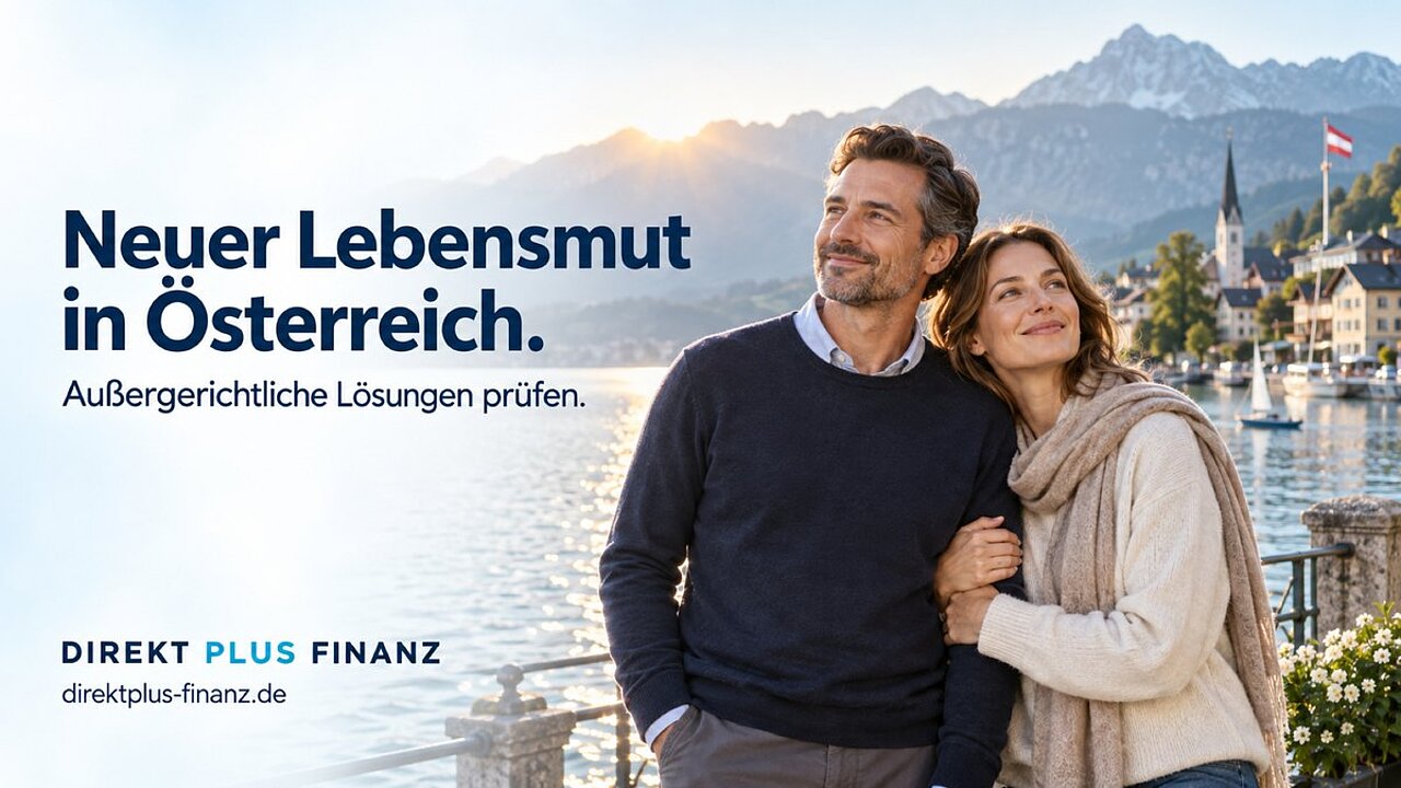 Direkt Plus Finanz Erfahrungen Österreich: Paar am See – neuer Lebensmut, außergerichtliche Lösungen prüfen
